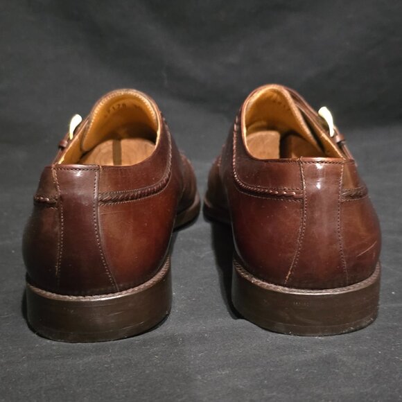 Mezlan Made in Spain Men\'s Istanbul Brown Monk Strap Shoes - 11W US main image 4